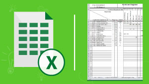 Excel Vorlage zur Ermittlung und Bewertung der Umweltaspekte